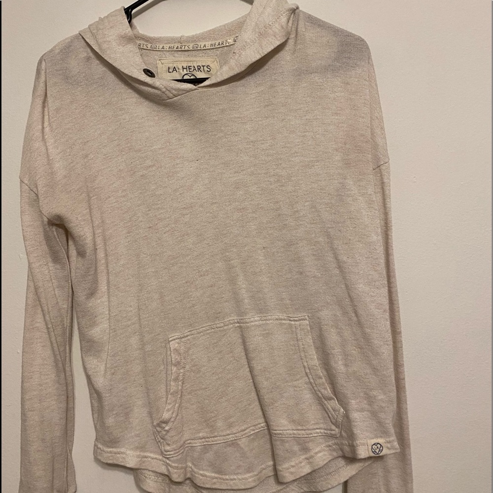 Cream Hoodie